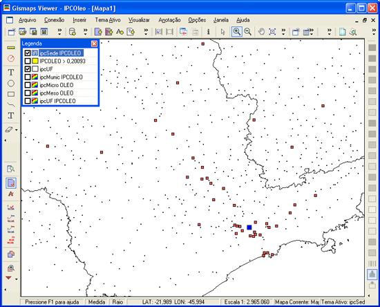 A janela do mapa deverá estar como na Figura 42.