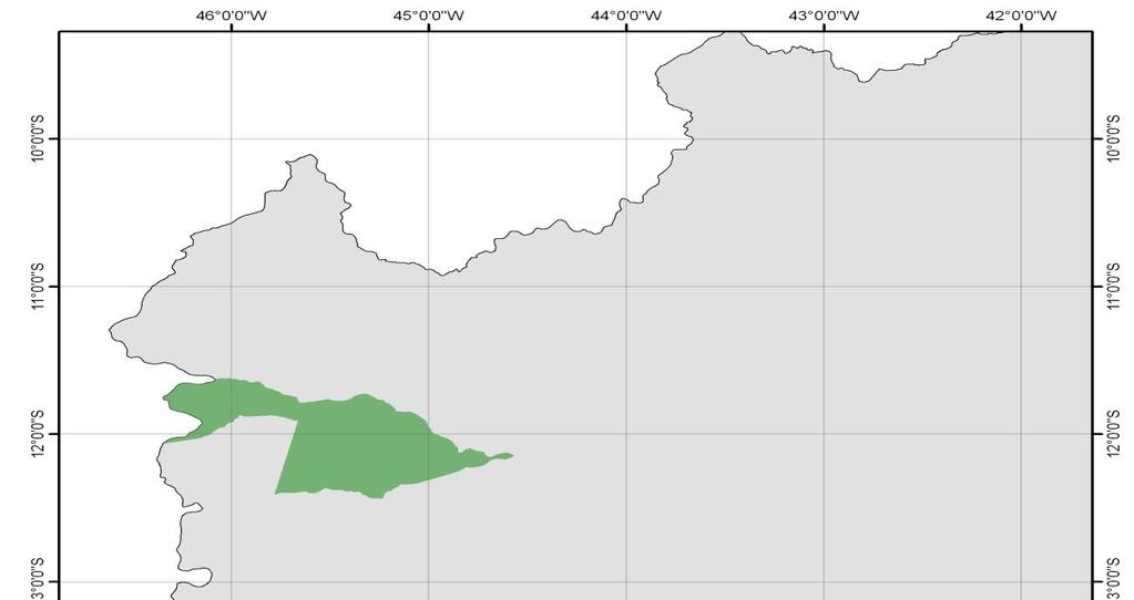 Mapa 02- Localização do Município de Barreiras (BA) Autor: DIAS, Ramon dos Santos (2012) A inserção da cultura da soja nos cerrados baianos, nos final dos anos 70 e início de 1980 vem reafirmar o