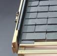 8 mm Cobertura do telhado Os rufos garantem uma instalação fácil e segura em qualquer telhado com inclinação