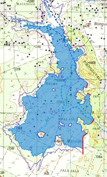 000ha por gravidade e também às cidades localizadas entre a Barragem e a área agrícola. Esta região tem as condições ideais para o estabelecimento de investidores do sector agrícola.