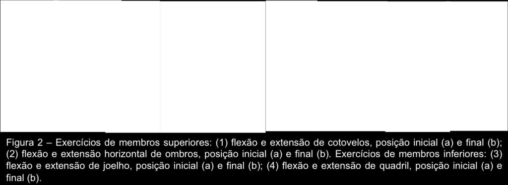 utilizados no treinamento. Esta familiarização teve como principal objetivo garantir uma adequada execução dos movimentos.