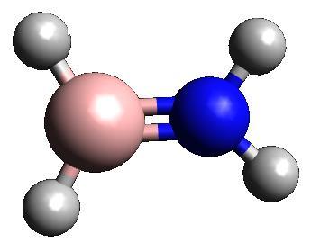 1 a seguir ilustra as moléculas etano-bn, eteno-bn e etino-bn. FIGURA 5.1 - Moléculas de etano-bn, eteno-bn e etino-bn, nesta sequência 5.1.1 - Momento de Dipolo A seguir tem-se a tabela 5.