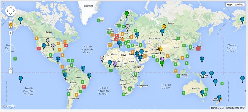 Servidores de nomes DNS servidores raiz(root DNS