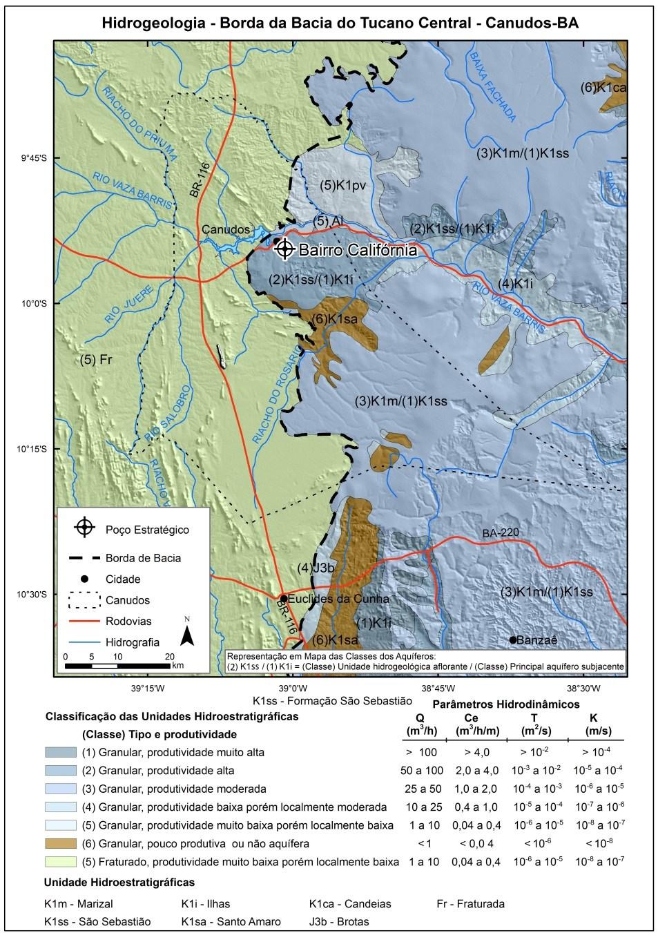 2 1 Figura 1 Unidades Hidroestratigráficas (IREP Relatório Final. CPRM, 2014, inédito).