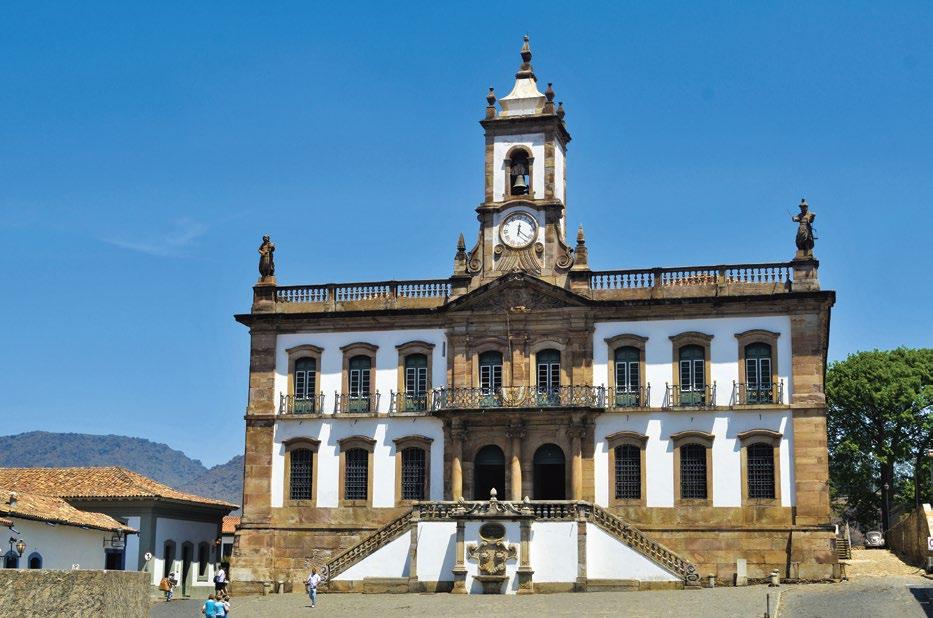 Museu Proteção contra a intensa exposição Utilização de filme de controle solar projetado Redução de ofuscamento e de calor Ouro Preto Minas Gerais - Brasil solar que pode prejudicar as peças