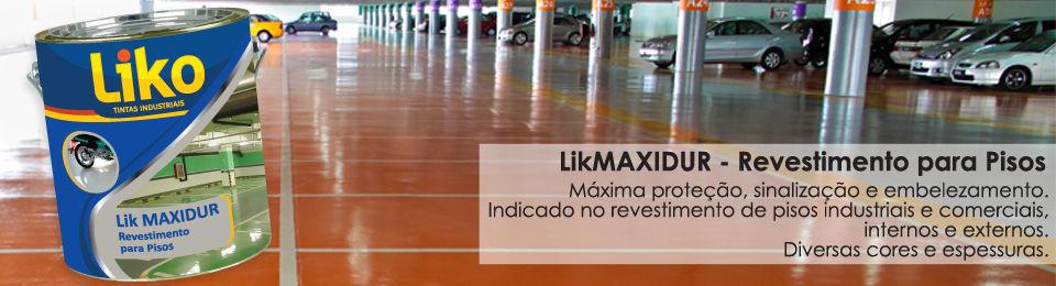 LikMAXIDUR Linha para Pisos O segmento de pisos industriais possui características específicas para cada necessidade de uso e acabamento.