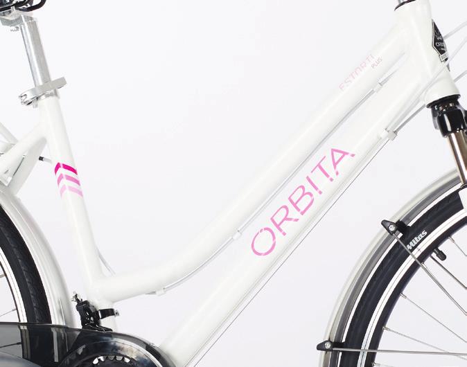 dianteira, esta bicicleta permite uma maior comodidade que o levará a desfrutar ainda mais a