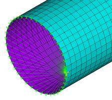 2 Análise não linear Foi utilizada a linguagem de programação do software ANSYS 12.