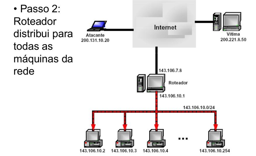 Ataques de negação de