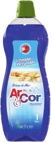 X 1 litro / 24 X 500 ml AR&COR LAVA ROUPAS COM ENZIMAS Lava roupas com o poder das enzimas Formulado com