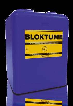 BLOKTUME BLOKTUME é um impermeabilizante base asfáltico monocomponente de elevada aderência, resistência química, poder de cobertura, impermeável e de secagem rápida.