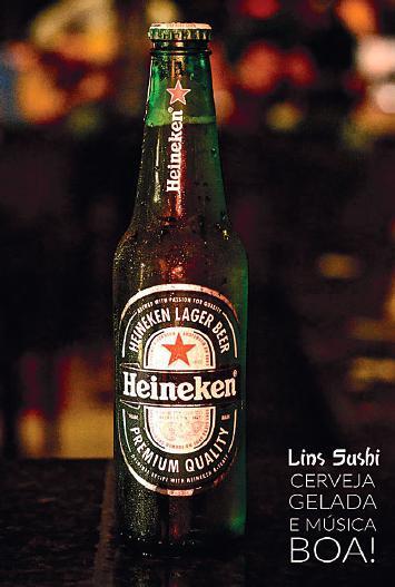 CERVEJAS 82 Heineken 600 ml........ 13,00 208 Original.