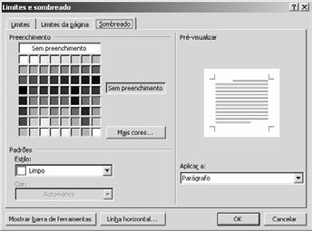 Manipulação de documentos Novo, gravar e abrir Configuração da página e impressão Formatar folha, orientação,