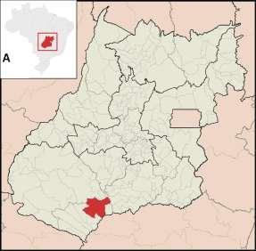 63 Cachoeira Alta, ao norte com Rio Verde, Castelândia e Bom Jesus de Goiás e ao leste com Gouvelândia e, também, com a região Sudeste do Brasil, pela divisa com Estado de Minas Gerais (SEPIN, 2009).
