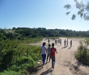 explicação sobre a corrida de orientação.