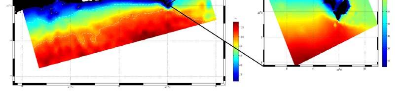 Para tanto, foi necessário a utilização de um modelo numérico hidrodinâmico para a construção da estrutura termohalina, a qual foi implementada como parâmetro de entrada em um modelo de propagação