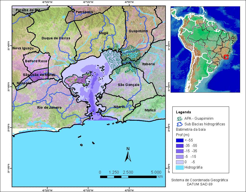 Figura 13: Apresentação geográfica da área de estudo. 3.