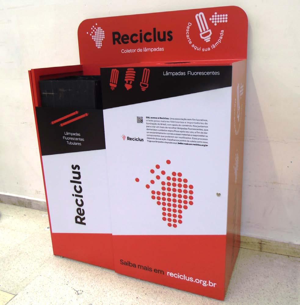 Julho 2017 - página 3 Pontos de Entrega Reciclus Conheça a lista dos pontos de entrega implantados pela Reciclus, que já pode ser consultada também pelo site da associação (www.reciclus.org.br).