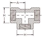 ( ) COTOVELO 90 TEE e CRUZETA CENTRO A FACE COTOVELO 45º DIÂMETRO EXTERNO ESPESSURA MÍNIMA A C H G 3000#