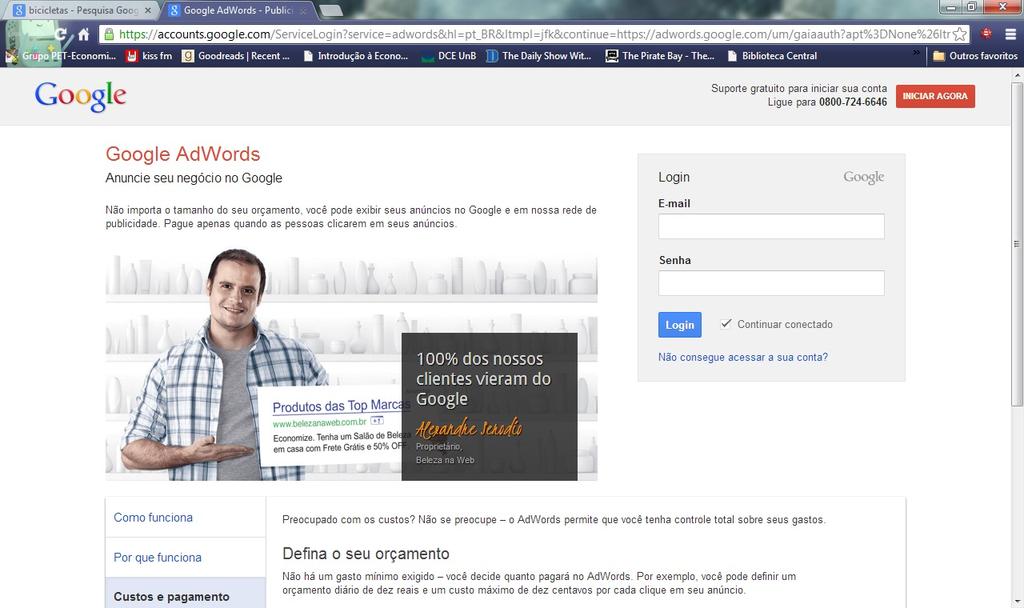 Google AdWords Importância econômica