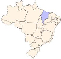73 Figura 1 - Localização do Estado do Maranhão e municípios envolvidos no surto de meningite na região de Balsas, 2012 * *Dados fornecidos pela