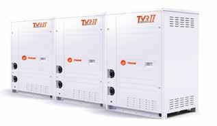 Unidades Externas Modulares Resfriadas a Água - Compressores 100% Inverter TVR II Modelo <E> 4TWH0086BE0 4TWH0096BE0 4TWH0115BE0 <K> 4TWH0086B60 4TWH0096B60 4TWH0115B60 Capacidade kw 25.2 28 33.