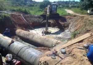 Preparação do terreno