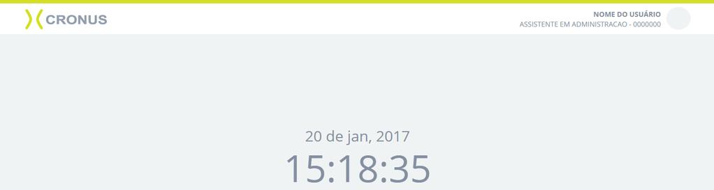 8 É importante destacar que após registrar sua saída para refeição, o sistema não permite o registro do retorno em um intervalo de tempo inferir à uma hora.