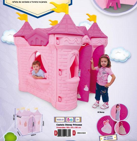 Castelo Disney Princesa Ref.: 1830.9 R$5.