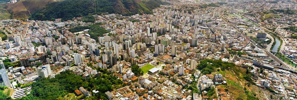 foto aérea da cidade de juiz de fora mais que uma localização R e s i d e n c e s, B u r e a u & M a g a s i n s privilegiada, o município de juiz de fora tem importância estratégica.