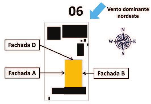 85 0 Macapá-AP/ 0 13 N Fachadas A e B: Proteção solar adequada. Nesse caso também podem ser utilizados brises verticais.