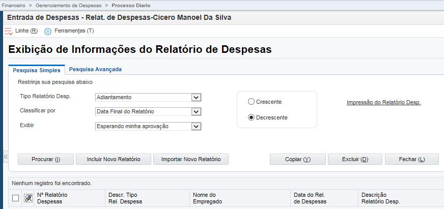 Titulo: Manual do Usuário