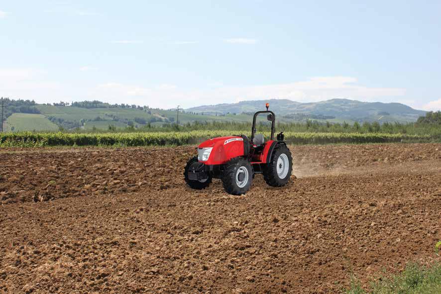 X [6-107cv] Ajustados às necessidades da agricultura em Portugal, com uma gama muito completa, robustos e fáceis de operar, os tratores da série X da McCormick garantem a máxima eficiência, com