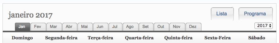 Anúncios os anúncios publicados pelo professor aparecem no calendário com um ícone de anúncio.