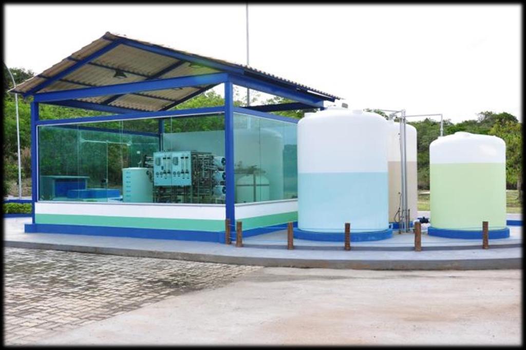 Principais Investimentos ETAR - Estação de Tratamento de Água de Reúso Efluente tratado Permeado da Ultrafiltração Permeado da Osmose Reversa: AGUA DE REUSO Contrato de