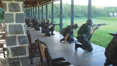 Integração ATIVIDADE DE TIRO DOS ALUNOS DO 1º ANO No dia 16 de fevereiro, os alunos do 1º Ano foram deslocados para a Academia Militar das Agulhas Negras (AMAN), na cidade de Resende/RJ, para a