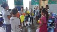 Foto 3: Dinâmica com alunos do 3º ano. Registrando e refletindo acerca dos seus sonhos. EEEF Antenor Navarro, 3º ano.. Data: 13 de Abril de 2015. Por: Jailson Paulino. Foto 4: Roda de conversa na E.