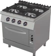 006 Fogão a gás 6 queimadores + Maxiforno Cuisinière a gaz 6 feux + Maxiforno Fogón a gas 6 fuegos + Maxihorno Gas stove 6 burners + Maxioven UDFO94FG 5.