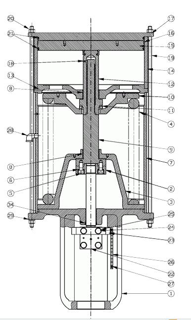 Verificar a posição da válvula em relação à Placa indicadora (26), para assegurar que a haste da válvula está retraída.