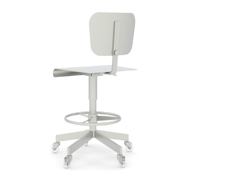 Design de excelência para o confoto e a produtividade da sua equipe Projetamos a Cadeira Palmetal Modelo LAB com base em anos de