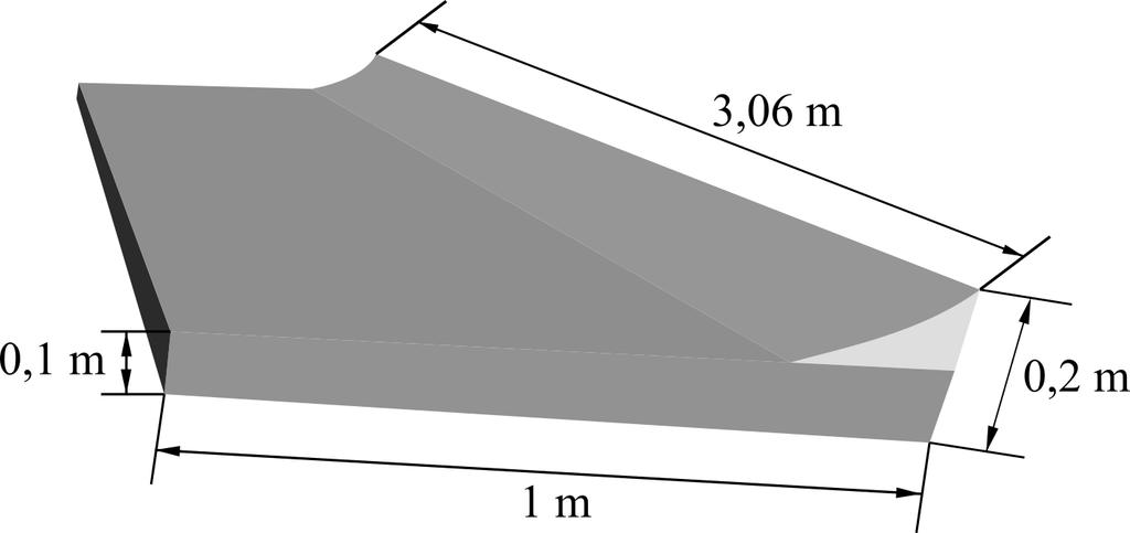 17 (a) Vista lateral da sala (b) Dimensões da prateleira de luz Figura 7 Prateleira de luz utilizada na simulação. Fonte: adaptado de Silva, Bilésimo e Scharlau (2016) 3.5.