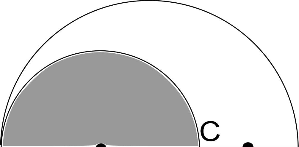 43. Calcule a área da parte sombreada da figura 20, sabendo que o