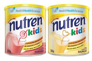Nutren Kids es artificiais de Morango e Baunilha Definiç ão do produto Nut ren Kids é o complemento alimentar da Nes tlé desenvolvido especialmente para crianças.