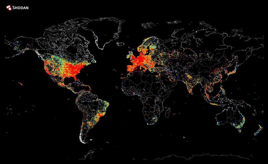 redes de computadores interligadas que