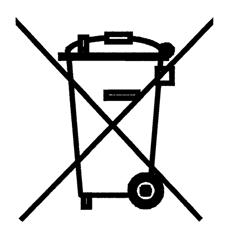 14. ELIMINAÇÃO DO DISPOSITIVO Elimine o aparelho de forma adequada, tratando-o como lixo electrónico.