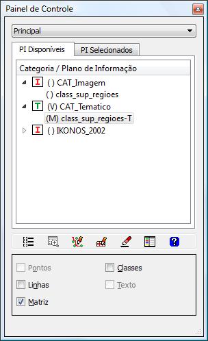 6. Para converter esse mapa matricial em vetorial utilizando a função Matriz-Vetor, no