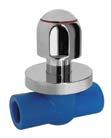 ACESSÓRIOS PP-R pp-r fittings K50/M VÁLVULA DE CORTE COM MANÍPULO STOP VALVE WITH HANDLE 20 Longo 20 Long 10750320 2 16 22,63 25 Longo