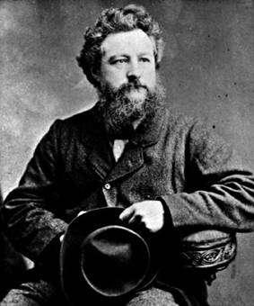O maior discípulo de Ruskin, William Morris(1834-96) foi um