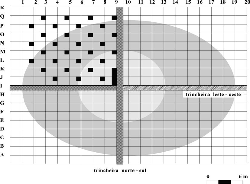 construir uma caixa de madeira (Fig. 8) e utilizá-la ao invés de baldes. Os dois métodos mantêm os mesmos parâmetros de volume para todas as amostras, porém o uso da caixinha facilita a coleta.