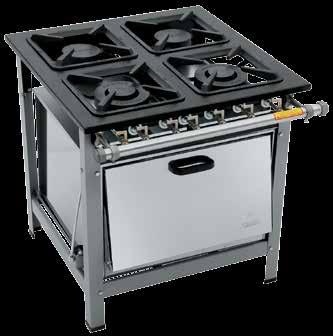Série Luxo 30X30 perfil 6,5 cm Para cozinhas de alta produtividade.